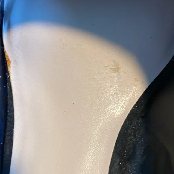 Nine West black classic pump size 8.5 tassel bow accent on back - Picture 5 of 8